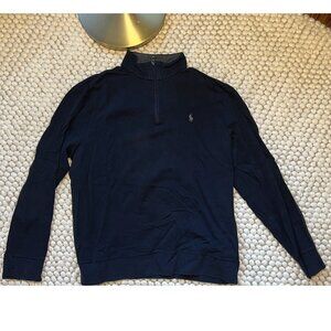 Polo Ralph Lauren Men’s Performance Quarter Zip - Navy - Large